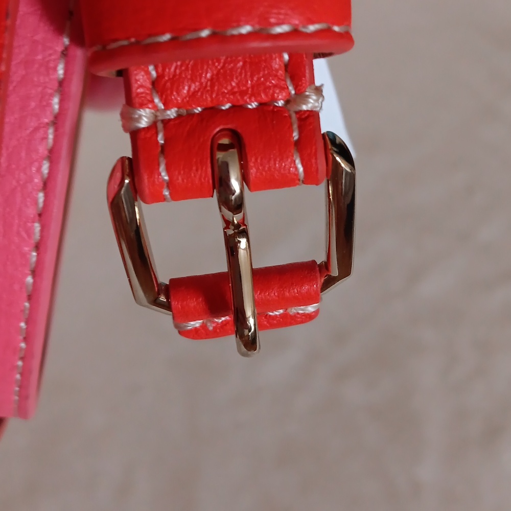 🌺Talbots Leather Belts in Pink & Orange - Picture 14 of 14